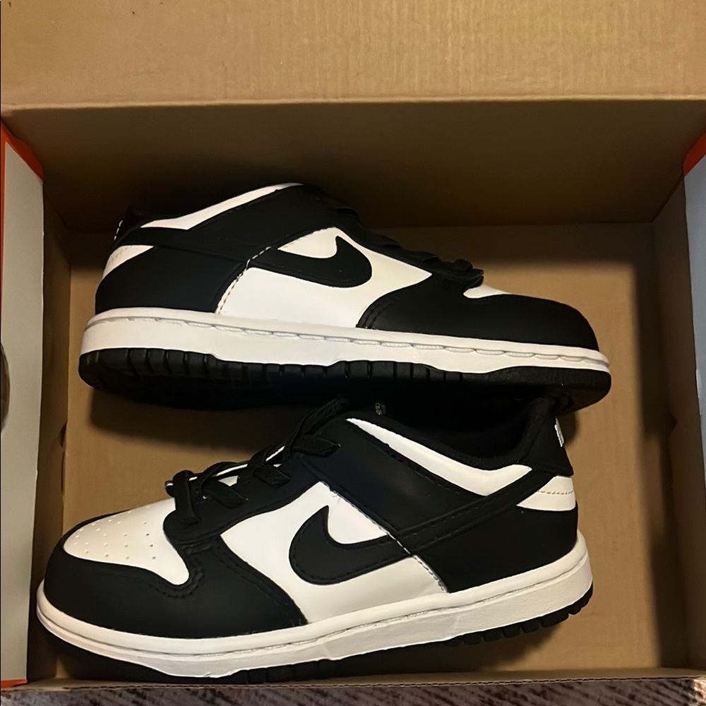 Nike Dunk Low in Black and White